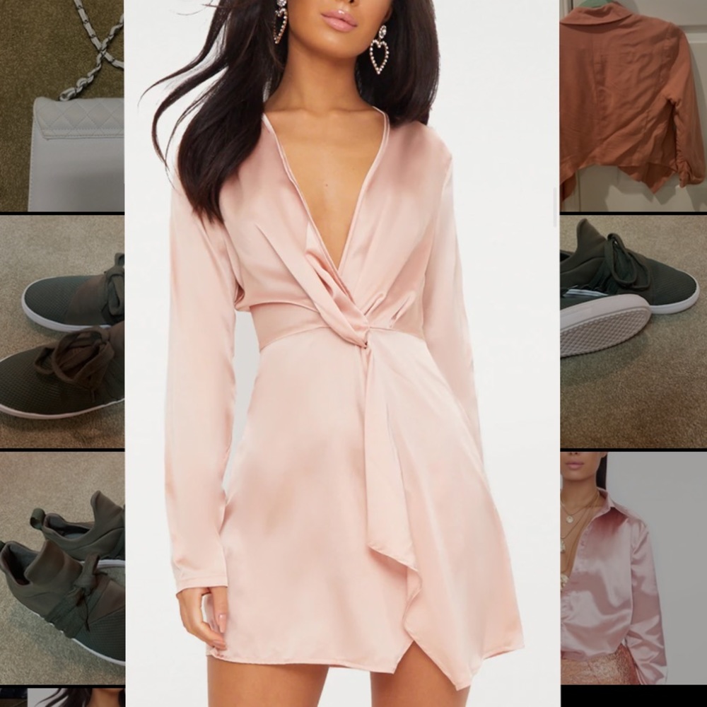 Pretty little thing pink dress